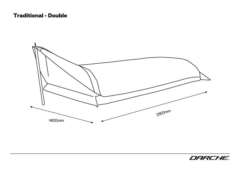 Darche Traditional DOUBLE Canvas Swag