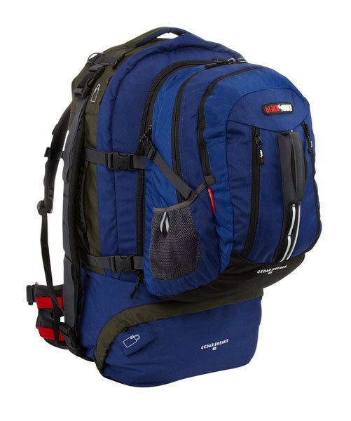 backpack with zip off daypack
