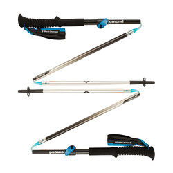 Black Diamond FlickLock Distance Z-POLE Hiking Poles - Medium