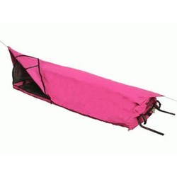 Burke and Wills Ironbark PINK Single Deluxe Canvas Swag