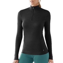 SmartWool Womens Base Layer Microweight Zip T