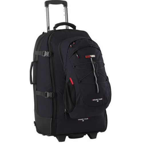 Black Wolf Grand Tour 65L Wheeled Travel Backpack & Daypack