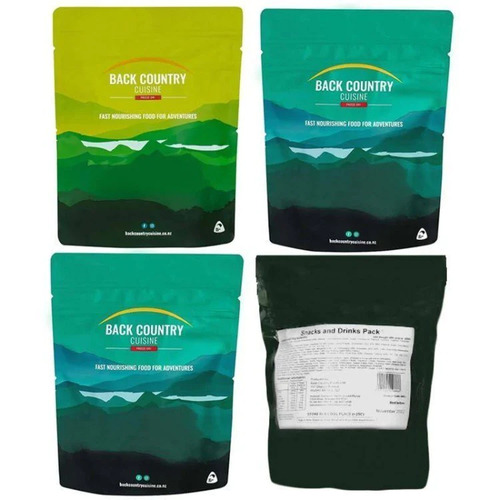 Back Country Cuisine 24 Hour Ration Pack - Vegetarian 