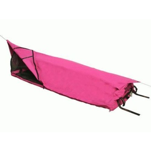 Burke and Wills Ironbark PINK Single Deluxe Canvas Swag