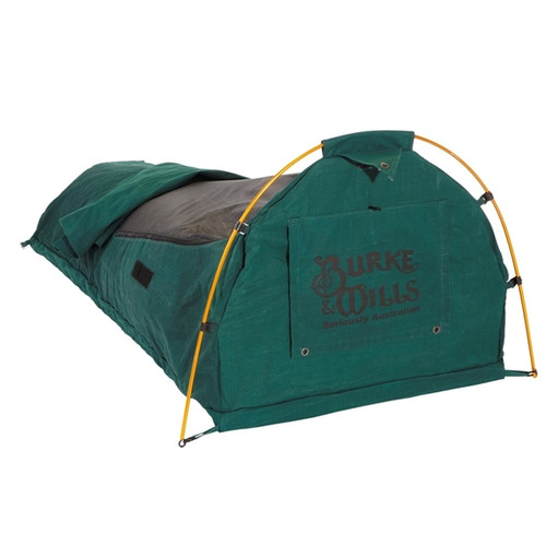 Burke and Wills Waratah DOUBLE Dome Canvas Swag