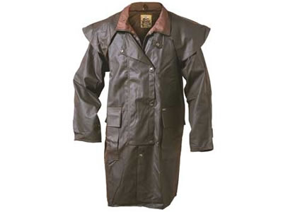  Drizabone Short 3/4 Oilskin Heavy Duty Riding Coat 