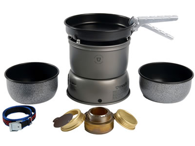 Trangia 25-5 HA Large Hard Anodised Non-Stick Alloy Cook Set Trangia 25-5 HA Large Hard Anodised Non-Stick Alloy Cook Set