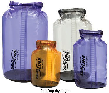  SeaLine 10L See� Bag Clear Smoke Vinyl Dry Bag 