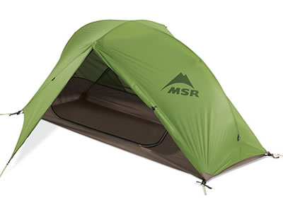  MSR Hubba v6 EXPERIENCE� Series 1 Person Hiking Tent 
