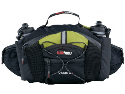  Black Wolf Oasis II Hydration Waistpack with Bottles 