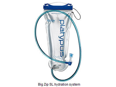  Platypus 3L Big Zip SlideLock Hydration Bladder USA made 