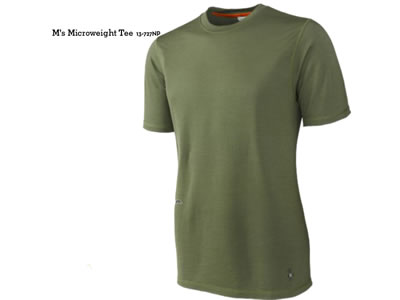  SmartWool Mens Base Layer Microweight Tee 