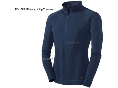 SmartWool Mens Base Layer Midweight Zip T SmartWool Mens Base Layer Midweight Zip T