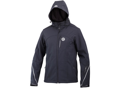  Vigilante Revelstoke Mens Soft Shell Waterproof Jacket BLACK 