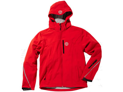  Vigilante Revelstoke Mens Soft Shell Waterproof Jacket RED 