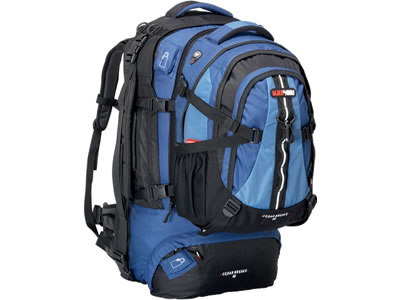 Black Wolf Cedar Breaks 65L Travel Backpack & Zip-off daypack 