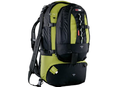  Black Wolf Cuba 65L Travel Backpack with Zip-off daypack 