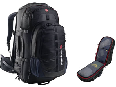  Caribee Grand Air 70 Litre Travel Pack with Zip-off 30L Daypack 