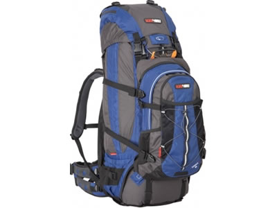  Black Wolf Sierra 65L Hybrid Travel Rucksack & Daypack 