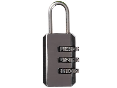  Caribee 3-Dial Combination Padlock 