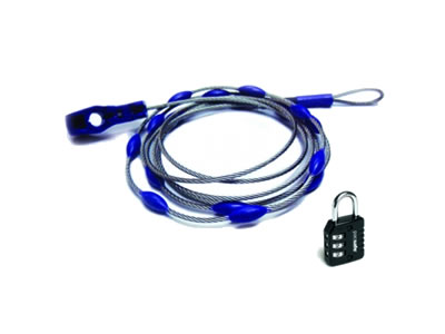  Pacsafe Wrapsafe Bag or luggage Cable Lock 