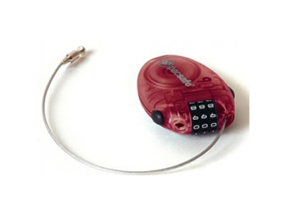  Pacsafe Retractasafe 100 Retractable 3 Dial Cable Lock 