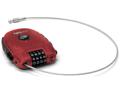  Pacsafe Retractasafe 250 Retractable 4 Dial Cable Lock 