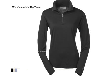  SmartWool Womens Base Layer Microweight Zip T 