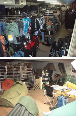 large range of Australian hats,swags and camping equipment