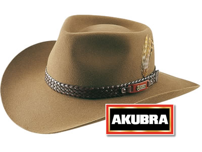 Akubra Snowy River Felt Hat 