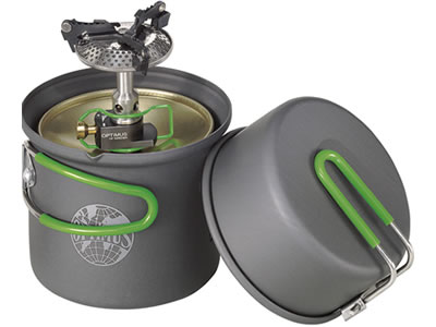  Optimus Crux Lite Stove with Terra solo Cookset Bundle 