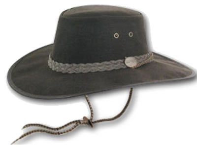  Barmah Drover OILSKIN Waterproof Wide Brim Hat 