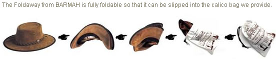  Squashy Foldaway hats 