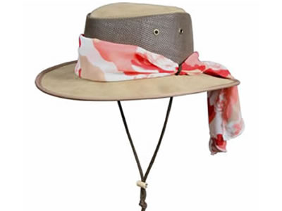  Barmah Foldaway LADIES COOLER Leather Hat 
