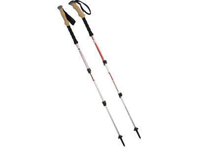  Black Diamond Trail Ergonomic Cork Hiking Trekking Poles 