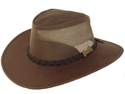  Driza-Bone Breeze Leather Hat 