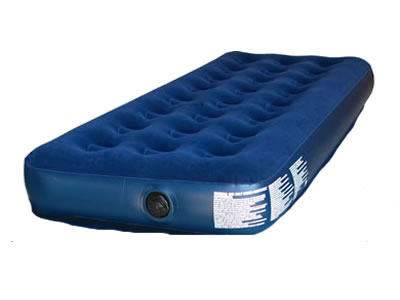  DMH Single Velour Airbed Mattress 