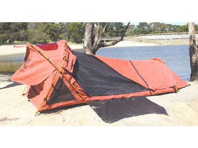  Burke & Wills SIMPSON Redrock Super Deluxe XL Dome Canvas Swag 