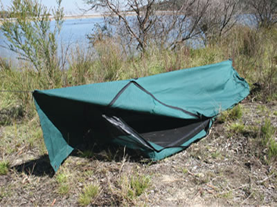  Burke & Wills Ironbark Deluxe Canvas Swag 