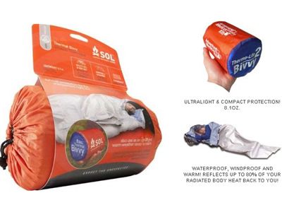  AMK SOL Thermolite� Bivvy Sack WATERPROOF Survival Sleeper 