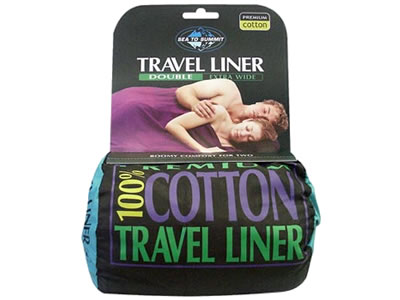 Sea to Summit Cotton DOUBLE Extra Wide Size Liner 