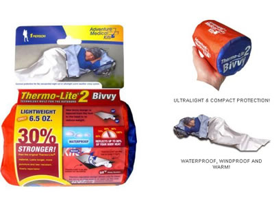  AMK Thermolite� 2.0 Bivvy Sack WATERPROOF Survival Sleeper 