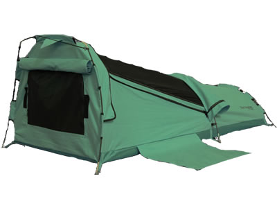 Onland Barrington DOUBLE Dome Canvas Swag GREEN Onland Barrington DOUBLE Dome Canvas Swag GREEN