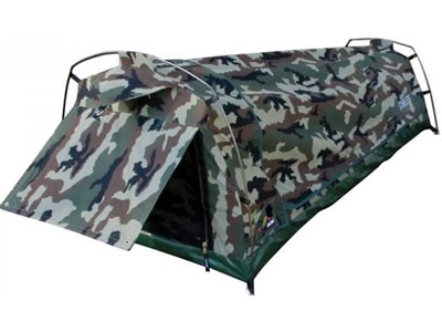 Primus Freetime Bushmaster CAMO King Single Dome Canvas Swag Primus Freetime Bushmaster CAMO King Single Dome Canvas Swag