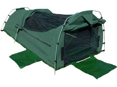  Sahara Nomad Single Dome Canvas Swag & Bag 