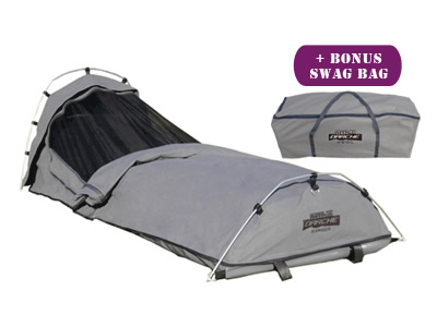  Darche Steel Ranger DOUBLE Dome Canvas Swag & BAG 