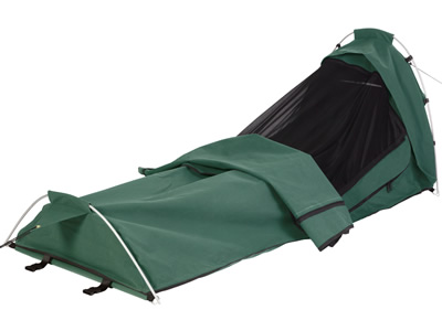  Bushskins Trekker Dome King Single Canvas Swag 
