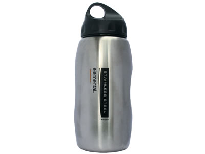  Elemental 850mL Wide Mouth Stainless Steel Drink Water Bottle & 