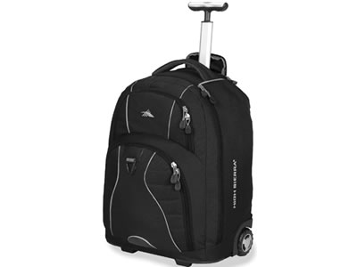  High Sierra AT54065 37L Wheeled CARRY-ON Laptop Backpack 