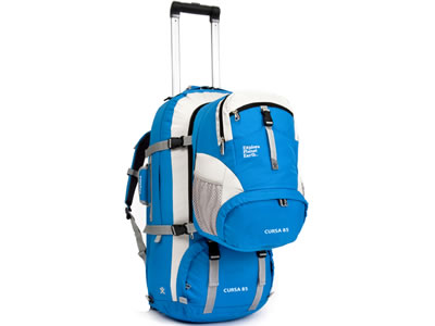  EPE Cursa 85L Wheeled Travel Backpack & Daypack BLUE 